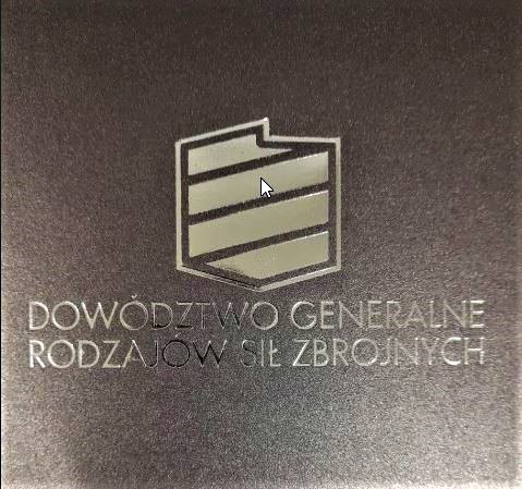 Dowództwo Generalne Rodzajów Sił Zbrojnych z podziękowaniami dla Szkoły ...